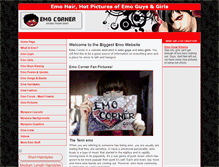 Tablet Screenshot of emo-corner.com